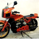 Illustration for article titled A Wonderful Crazy Genius Crammed A Ferrari V8 Into A Custom Motorcycle